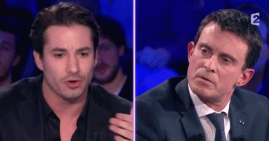 Jérémy Ferrari en colère contre Manuel Valls dans ONPC