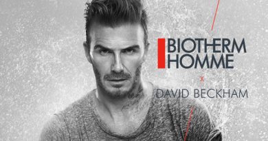 David Beckham collabore avec Biotherm